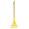 Image de Outil De Jardinage Janod Happy Garden Large Leaf Rake Métal Bois