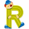 Image de Janod Clown lettre R Multicolore 3-6 Years Multicolore 3-6 Years