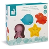 Image de Jouet aquatique Janod Animaux marins 4 pcs
