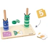 Image de Janod Bois Jeu éducatif Comparer et compter les chiffres pour enfants