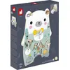 Image de Janod Tableau d'activités en bois Ours polaire - Jouet éducatif Busyboard pour les tout-petits