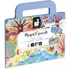 Image de Janod - Puzzle magnétique "Mangetipuzzel" - Thème : Pompiers - 36 pièces