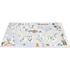 Image de Janod Tapis de jeu - Vallée de la montagne tapis antidérapant avec tramway 120x78cm