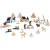 Image de Janod Crossroads - Jeu de blocs en bois la vallée de la montagne 35dlg.