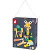 Image de Janod Brico'Kids - Jeu de construction tonneau 50 pièces - Jouets de construction créatifs