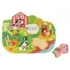 Image de Puzzle en Bois Happy Farm pour Enfants - Animaux de la Ferme - Neuf
