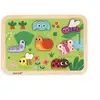 Image de Puzzle en Bois Éducatif Animaux du Jardin pour Bébé - Neuf