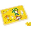 Image de Janod Puzzle en bois Fête des animaux - 24 pièces - Jouets éducatifs pour enfants