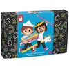 Image de Janod Kit de peinture - Bo ®te de bricolage cr ©atif pour enfants - 42 pi ¨ces