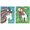 Image de Janod Peinture par numéros Chevaux - Kit de bricolage créatif pour enfants