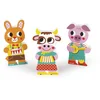 Image de Funny magnets : 3 animaux de la ferme magnetiques en bois - janod - j08029