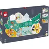 Image de Janod Tableau d'activités en bois Crocodile - Jouets éducatifs Jungle Chambre d'enfant