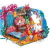 Image de Janod Magic Ocean - Set créatif chambre miniature sirènes 3D - Monde de jeu lumineux