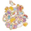 Image de Janod Aimants Jouets en bois Licornes Dragon Set d'aimants 24 pièces
