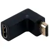 Image de MCL Adapteur HDMI M / FM Coude 19-pin HDMI-A Noir - Neuf