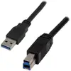 Image de MCL MC923AB-2M/N câble USB USB A USB B Noir - Neuf