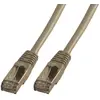 Image de Câble MCL FCC6ABM-5M, longueur 5 mètres, catégorie 5e, type F/UTP (FTP), connecteurs RJ-45, couleur gris