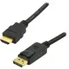 Image de MCL 2m DisplayPort/HDMI Noir - Neuf