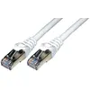 Image de MCL FCC6BM-2M/W, 2 m, Cat6, F/UTP (FTP), RJ-45, RJ-45, blanc
