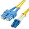 Image de MCL FJOS2/SCLC-15M câble InfiniBand et à fibres optiques SC LC Jaune - Neuf