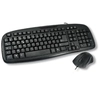 Image de MCL ACK-2012/N clavier Souris incluse Universel USB AZERTY Français Noir - Neuf