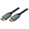 Image de MCL MC3A99A0MC3992Z câble DisplayPort 2 m Noir, Blanc - Neuf