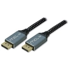 Image de MCL MC3A99A0MC3993Z câble DisplayPort 3 m Noir, Blanc - Neuf