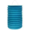 Image de Lampion cylindrique 16cm Bleu
