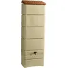 Image de Récupérateur d'eau mural "Bekasi" - 300 L - Beige