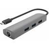 Image de DLH DY-TU5077 station d'accueil Avec fil USB 3.2 Gen 1 (3.1 Gen 1) Type-C Gris - Neuf