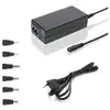 Image de Chargeur universel pour ordinateur portable DLH 50W 19V 2,37A Noir, entrée 120-230V, protection surtension, surchauffe et court-circuit, 6 embouts DC - Neuf
