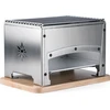 Image de Braséro Bron Coucke Foyer 1 coté fermé pour utilisation extérieur (BBQ de table)