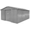 Image de La Maison Du Jardin - Abri De Jardin En Métal   Mj 10 X 14 - 13,5 M² - Anthracite