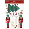 Image de Stickers de Vitre Casse-Noisette NoÃ«l repositionnables (29x40cm)