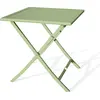 Image de Table de jardin carrée pliante en aluminium