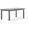 Image de Table de jardin 6 à 10 places en aluminium avec plateau céramique