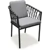 Image de Fauteuil en aluminium et corde