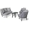 Image de Salon de jardin 4 places en aluminium