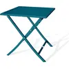 Image de Table de jardin carrée pliante en aluminium