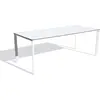 Image de Table de jardin 8 places en aluminium laqué et peinture Epoxy