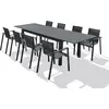Image de Ensemble repas de jardin 8 places en aluminium