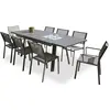 Image de Ensemble repas de jardin 8 places en aluminium
