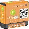 Image de NODON, module encastré EnOcean 2 canaux 1,1kW, orange
