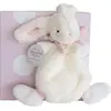 Image de Coffret cadeau Doudou - Lapin en peluche rose 26 cm