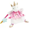 Image de Doudou Peluche Licorne 25 cm