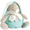 Image de Peluche Doudou et Compagnie Sugar rabbit bleu lapin 38 x 59 cm