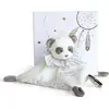 Image de Doudou Coffret cadeau - crapaud panda en peluche 20 cm