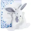 Image de Doudou Boîte cadeau bleue - mini lapin 17 cm