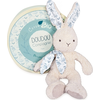 Image de Coffret cadeau Doudou - Lapin en peluche beige en Coton, 25 cm