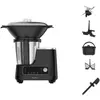Image de Moulinex - Robot Cuiseur  Cuiseur Clickchef Noir + Cuiseur Vapeur en occasion ou reconditionné